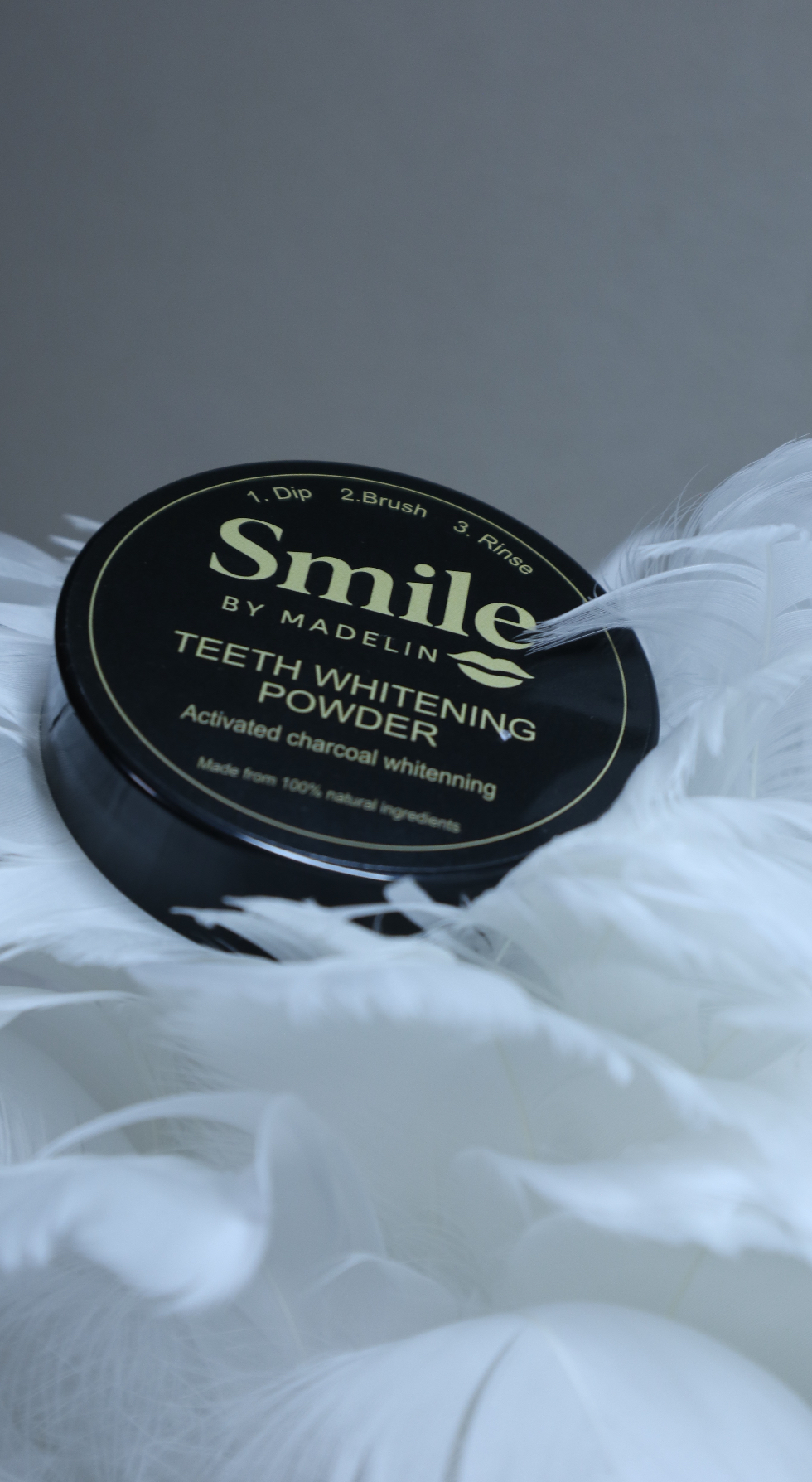 Smile by Madelin – Activated Charcoal Polish